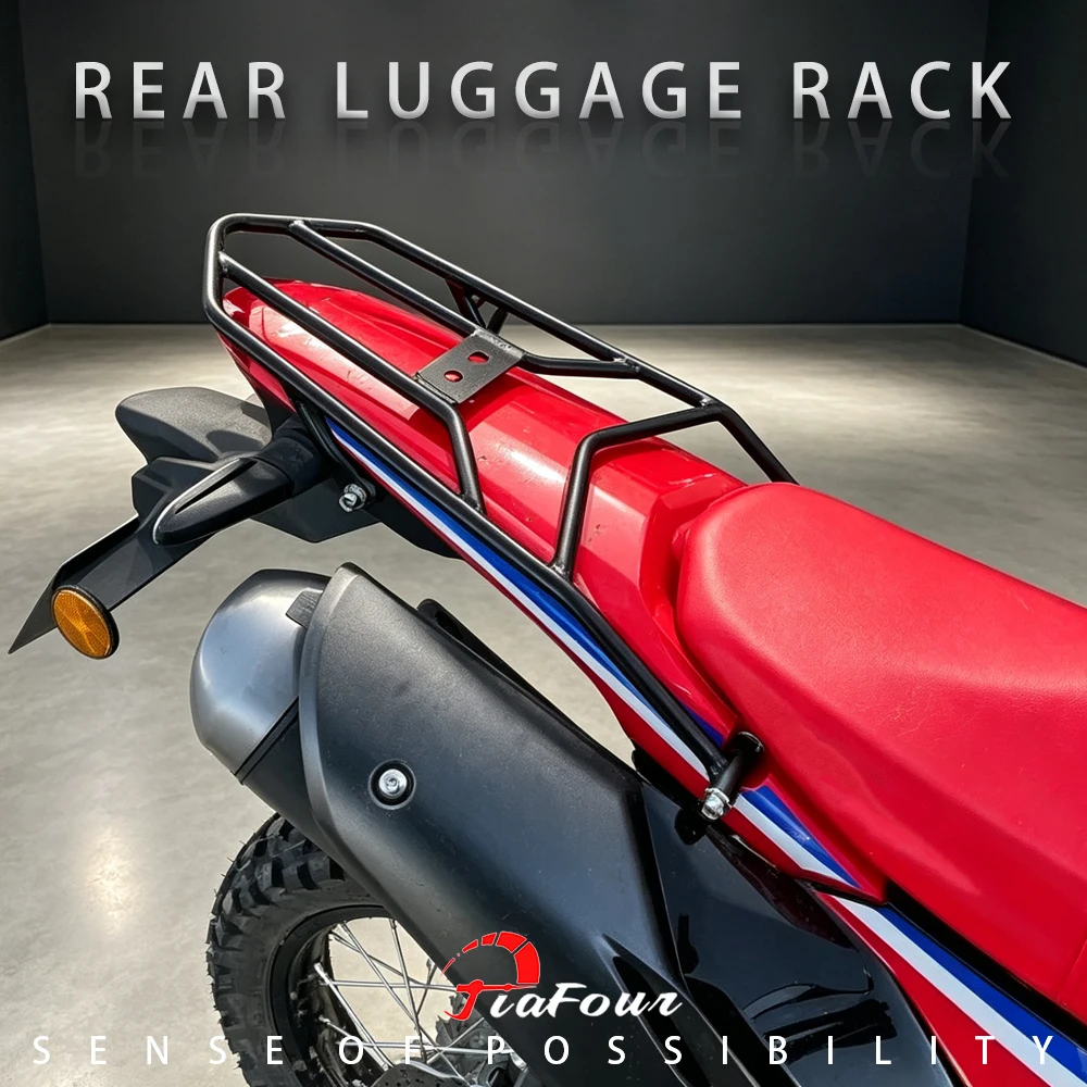 Rear Luggage Rack For CRF300L CRF300 Rally CRF250L CRF250 Rally 21-24 Motorcycle Rear Tail Rack Rear Suitcase Carrier Shelf