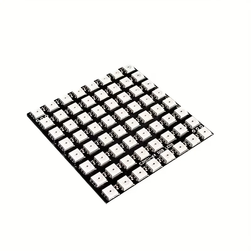 WS2812 8 × 8 5050 RGB مصفوفة بالألوان الكاملة - مجموعة تطوير تعليمية للتجارب الممتعة والتعلم الصانع؛ وحدة التدريس الجذعية