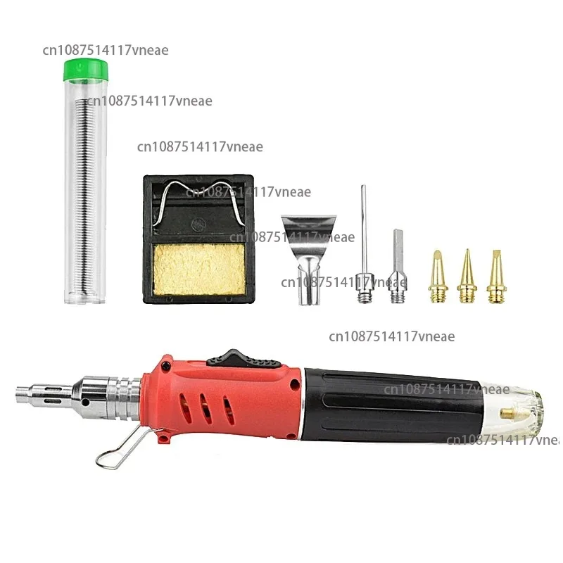 HS-1115K Gas Soldering Iron Butane Gas Soldering Iron Solder Irons Set 10 In 1 Automatic Point