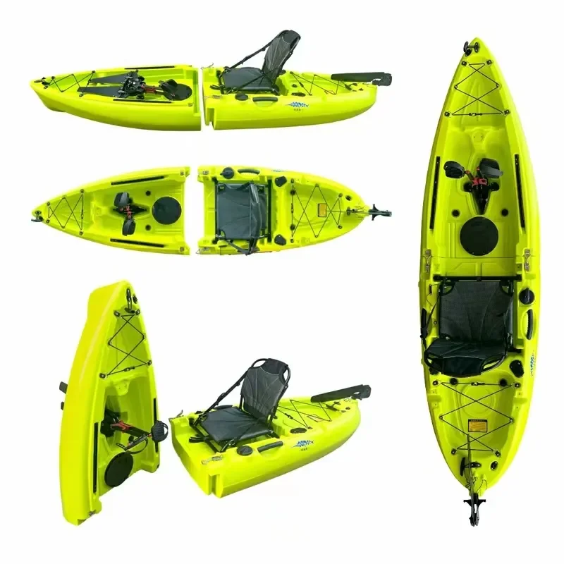 2024 New Design Sit On Top Foldable Modular 10 Feet Lightweight 1 Person 270CM Kayak Perfect For Fishing