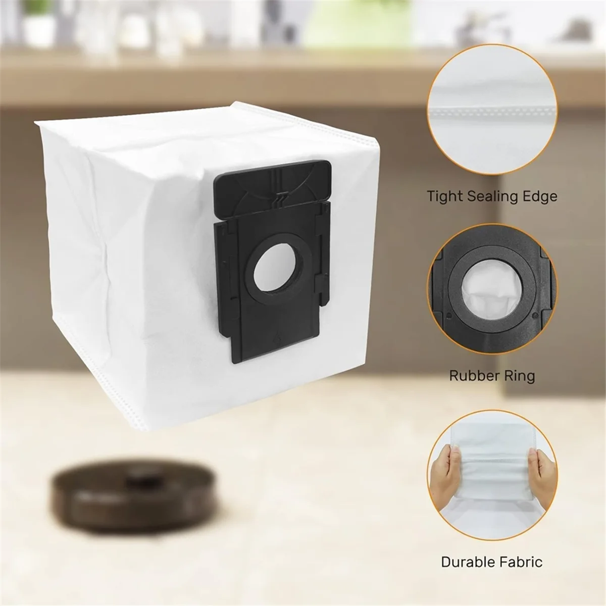 Filtros N38R_17PCS para peças de vácuo TP-Link Tapo RV30 Plus