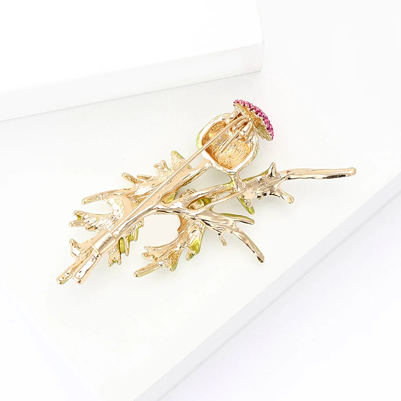 Pin de Corsage Floral Verde Fresco ​ Delicado Adorno de Pedrería Primrose, Accesorio de Joyería Versátil que Agrega un Toque Natural y Elegante a los Abrigos