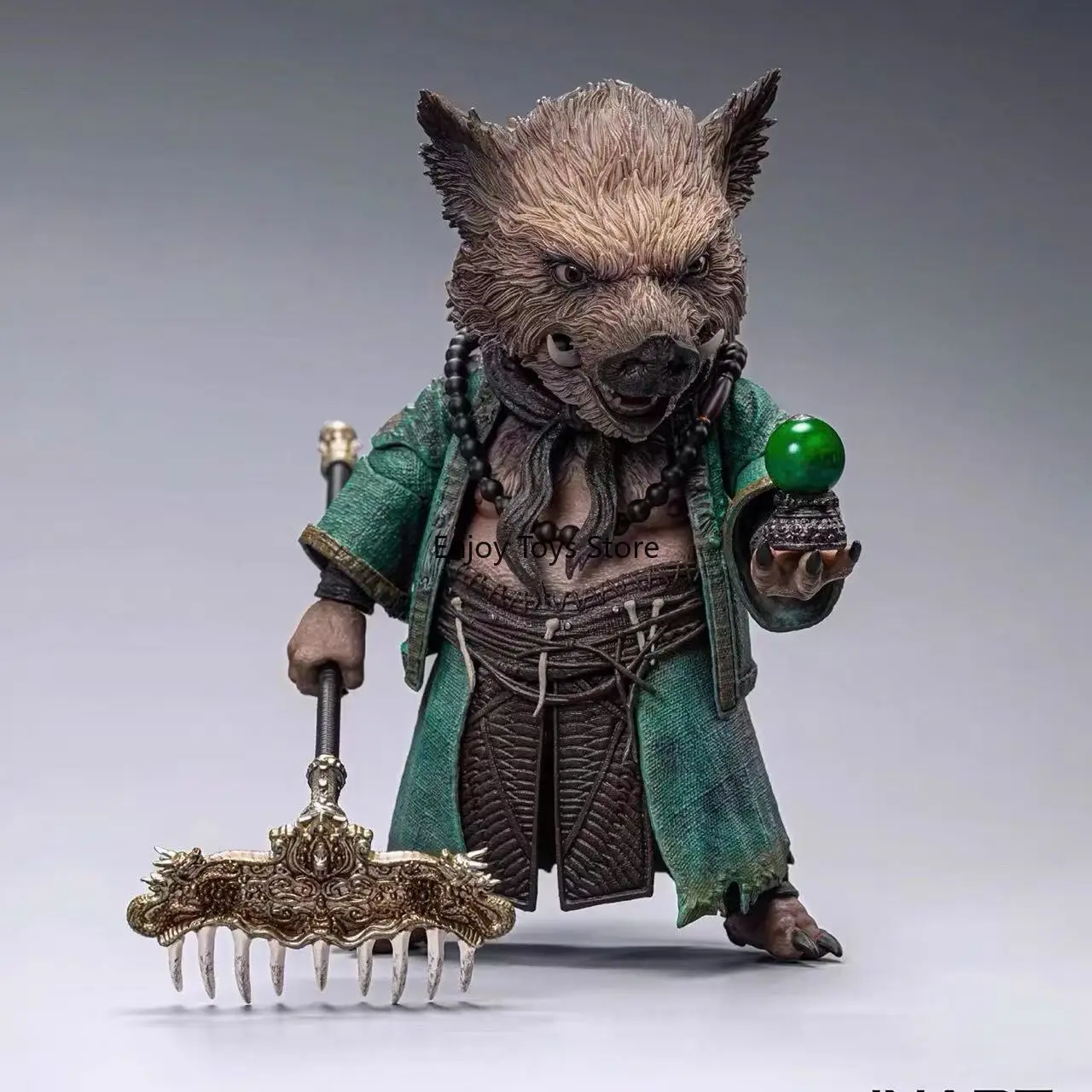 

В наличии подлинная Wukong Zhu Bajie 1/12 Buyi подвижная готовая фигурка куклы украшения пятно