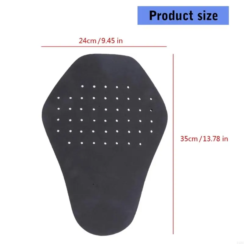 D5BE Strong Potorcycle Prochcle Shell Pad مع هيكل مهني حماية العمود الفقري سهلة الاستخدام لركوب الرياضة