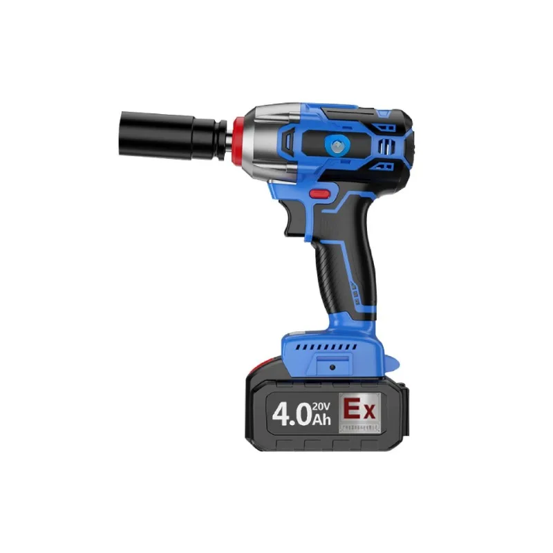 

Explosion-proof electric wrench brushless impact air cannon motor rechargeable auto repair tool set