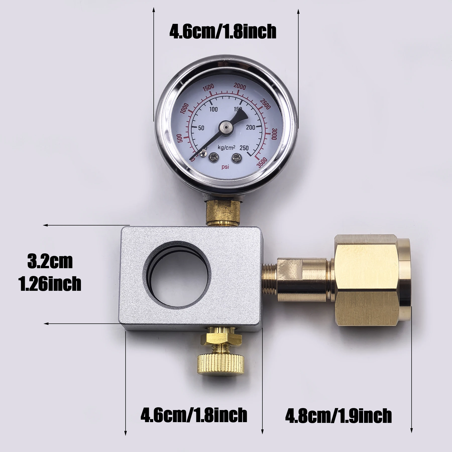 Soda Water Carbon Doxide Cylinder Fill Station Refill Adapter for Terra, DUO, ART, Gaia, Filling Pink CO2 Bottle Quick Connect
