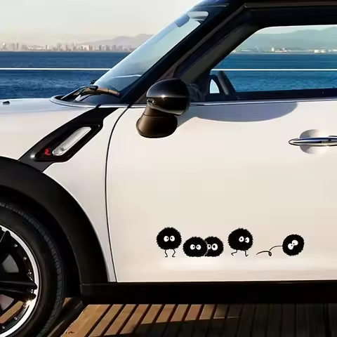 Funny Cartoon Pattern Vinyl Decal Car Sticker Waterproof Car Accessories