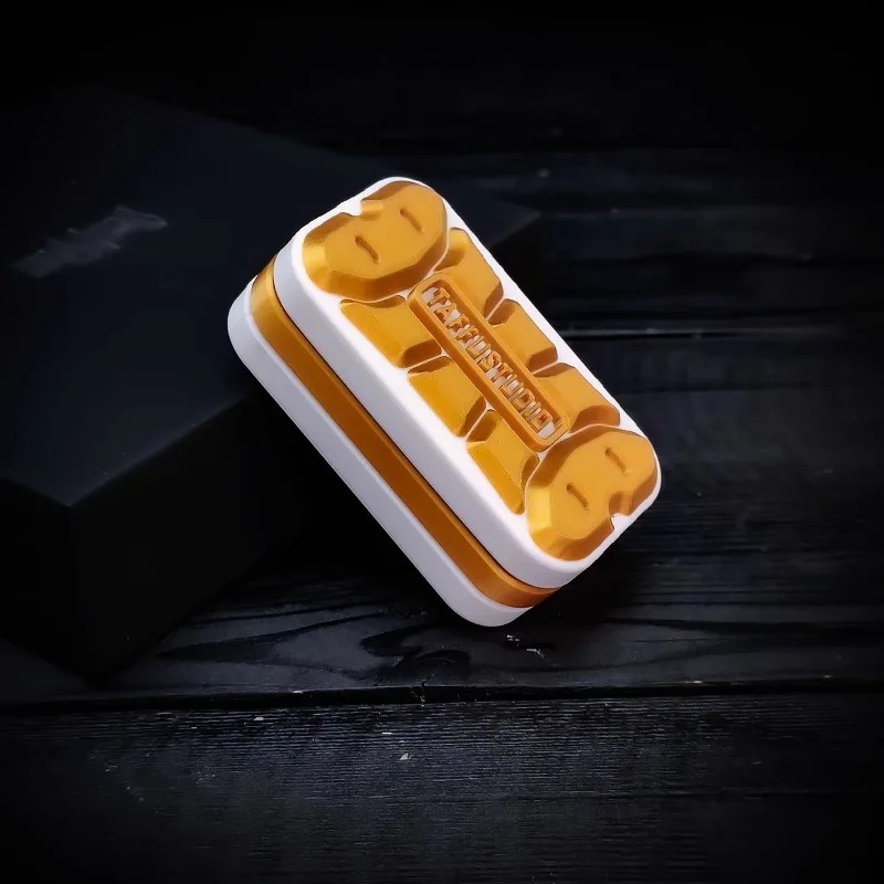 EDC Fidget 마그네틱 푸시 카드 근육 기계 슬라이더 푸시 플레이트 촉각 동전 감각 스트레스 릴리프 장난감 불안 완화