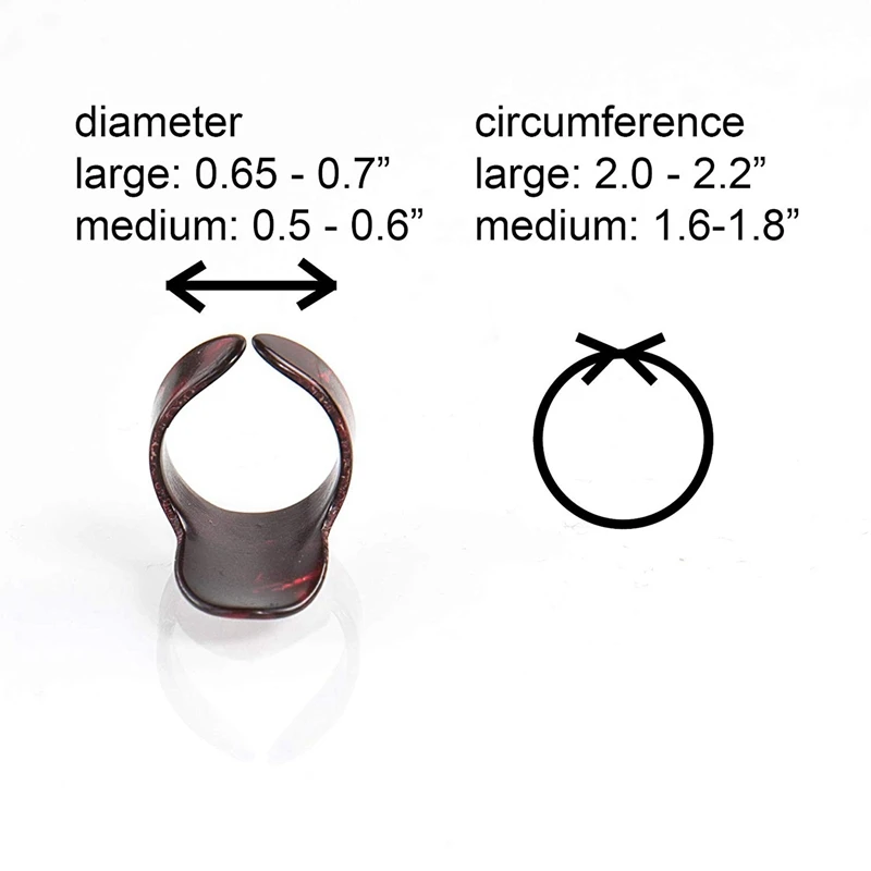 8X Ballad กีตาร์ชุดนิ้วกีตาร์ Pain-Proof Finger Set กีตาร์กีตาร์ Finger Thumb Index Finger Set (สีแดง)