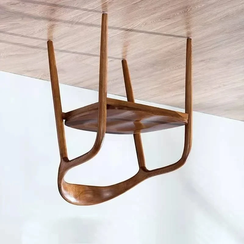 

Rustic Wooden Chairs Advanced Chair Antique Design Armchair Lightweight Individual Outdoor Furniture Garden Terrace Home Plastic