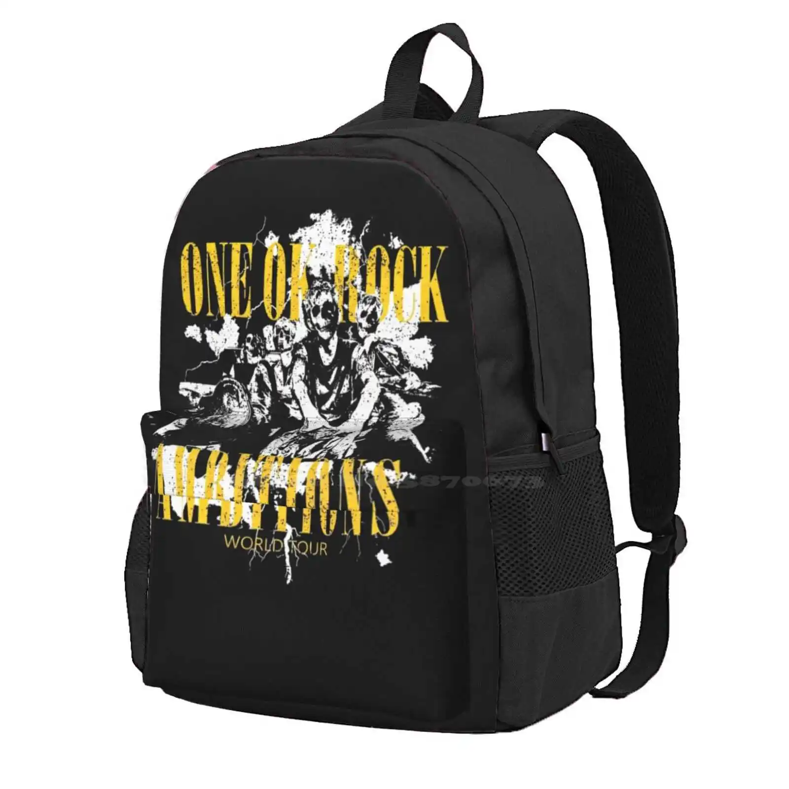 One Ok Rock Basic Hot Sale Schoolbag Backpack Fashion Bags Band One Ok Music One Ok Tour Japanese Band Alternative Post