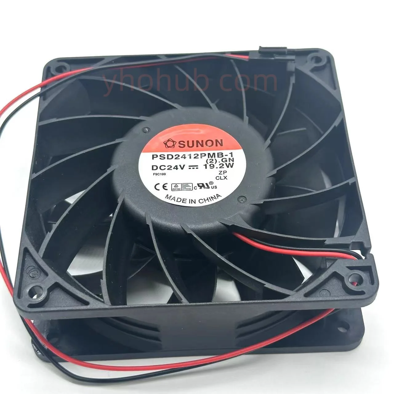 

SUNON PSD2412PMB1 PSD2412PMB-1 DC 24V 19.2W 120x120x38mm Server Cooling Fan