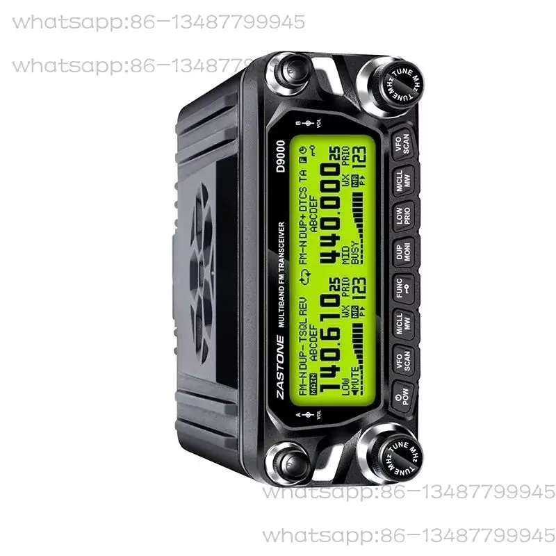 

Zastone D9000 Car Walkie Talkie Radio Station 50W UHF/VHF 136-174/400-520MHz Two Way Radio Ham HF Transceiver