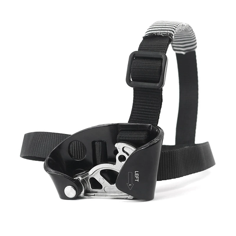 Equipo de ascendentes de pie izquierdo A74P para escalada en roca, aparejo de árboles, montañismo, herramienta de escalada en roca