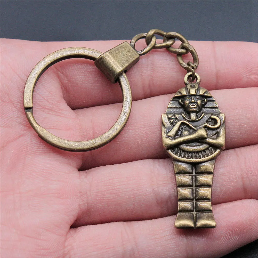 Key Rings 30Mm Chief Pharaoh Buddha New Jewelry