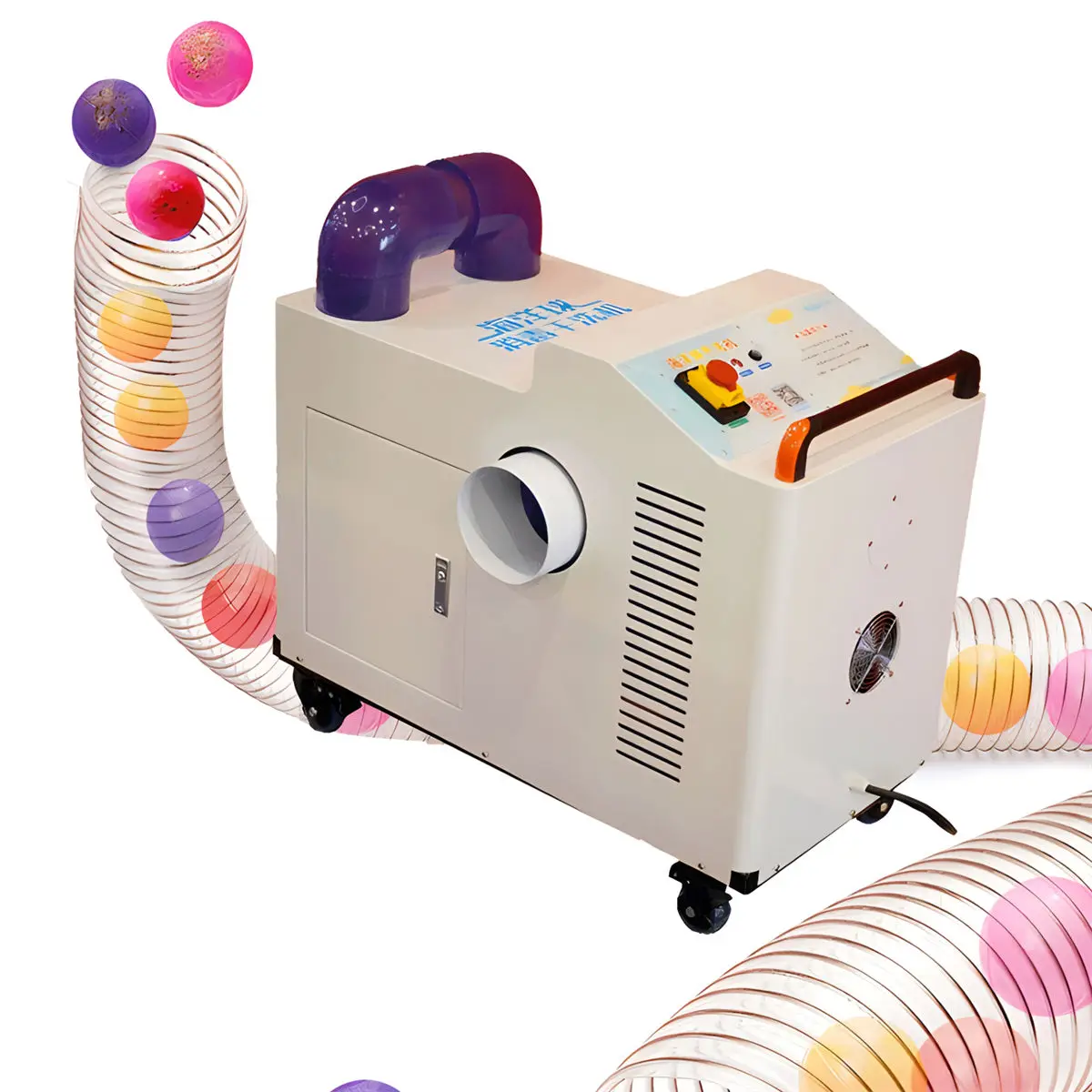 

High Quality Automatic Ball Pool Pit Dry Washing Ball Cleaner Indoor Playground Ball Cleaning Machine for Sale