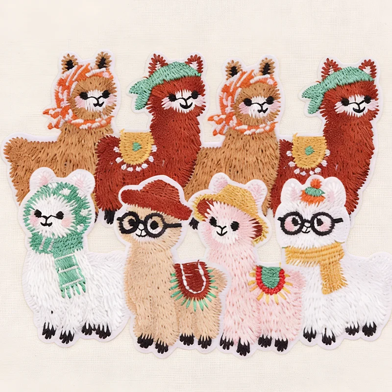 Вышитые-нашивки-с-мультяшными-альпаками-для-одежды-термоклеевые-нашивки-с-милыми-животными-кролик-кошка-наклейки-для-курток-и-одежды