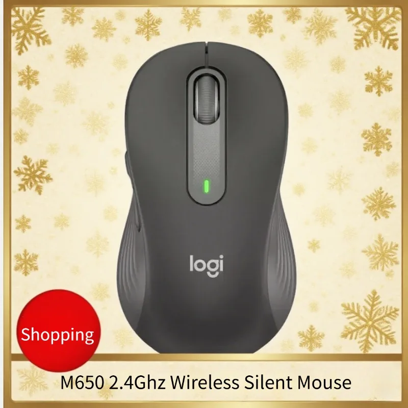 

Logitech M650 2,4 ГГц Беспроводная Bluetooth Бесшумная мышь Мягкий звук Офисная женская настольная оптическая программируемая кнопка Мыши