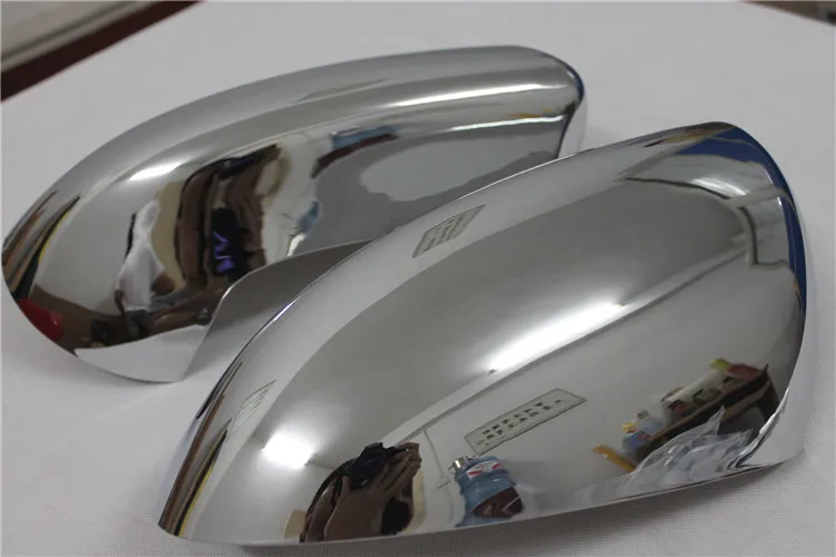 

2PCS ABS Chrome Rearview Side Door Mirrors Cover Trim Car styling for Nissan Qashqai J10 2007 2008 2009 2010 2011 2012 2013