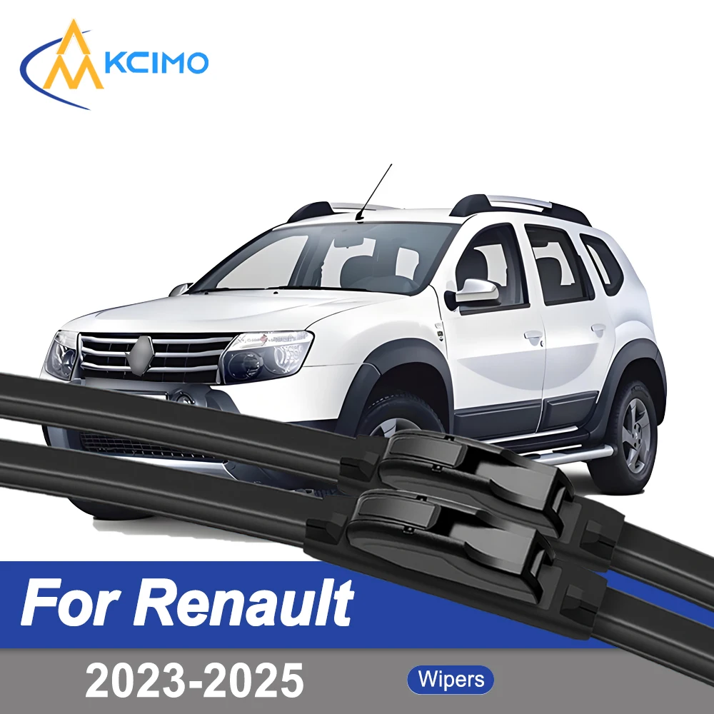 

Premium Rubber Durable Silent Windshield Wiper Blades 2pcs for Renault Duster 2023-2025 Dacia Duster