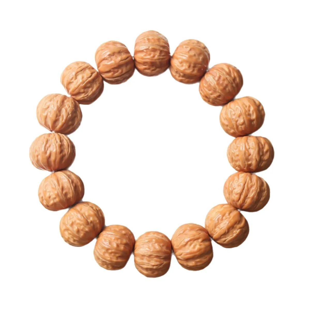 Jingba Leng قرد رئيس اليد سلسلة نحت العضلات السميكة كومة قصيرة الأرض الغنية القرش الظهر الجوز البذور الأصلية اللعب الثقافي Wo #5