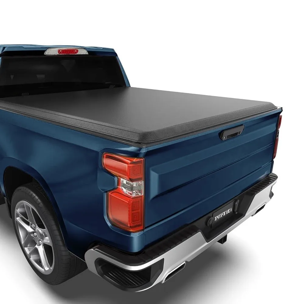 Soft Roll Up Tonneau Cover for 2007 26 Silverado/Sierra 1500 5.8 ft Bed