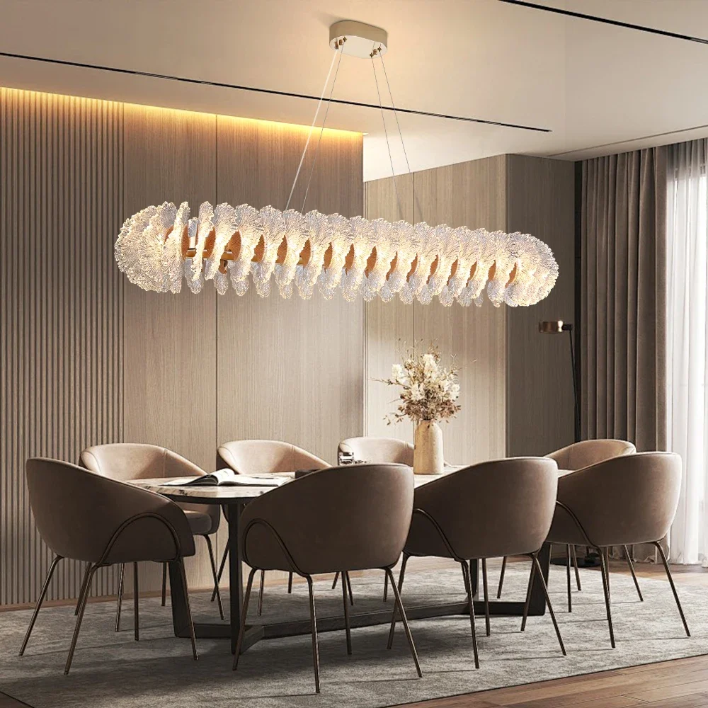 

French Gold Bloom Coral Flower ceiling Chandelier light,Lustre LED Suspension Luminaire Living Room fixtures Pendant,Adjustable