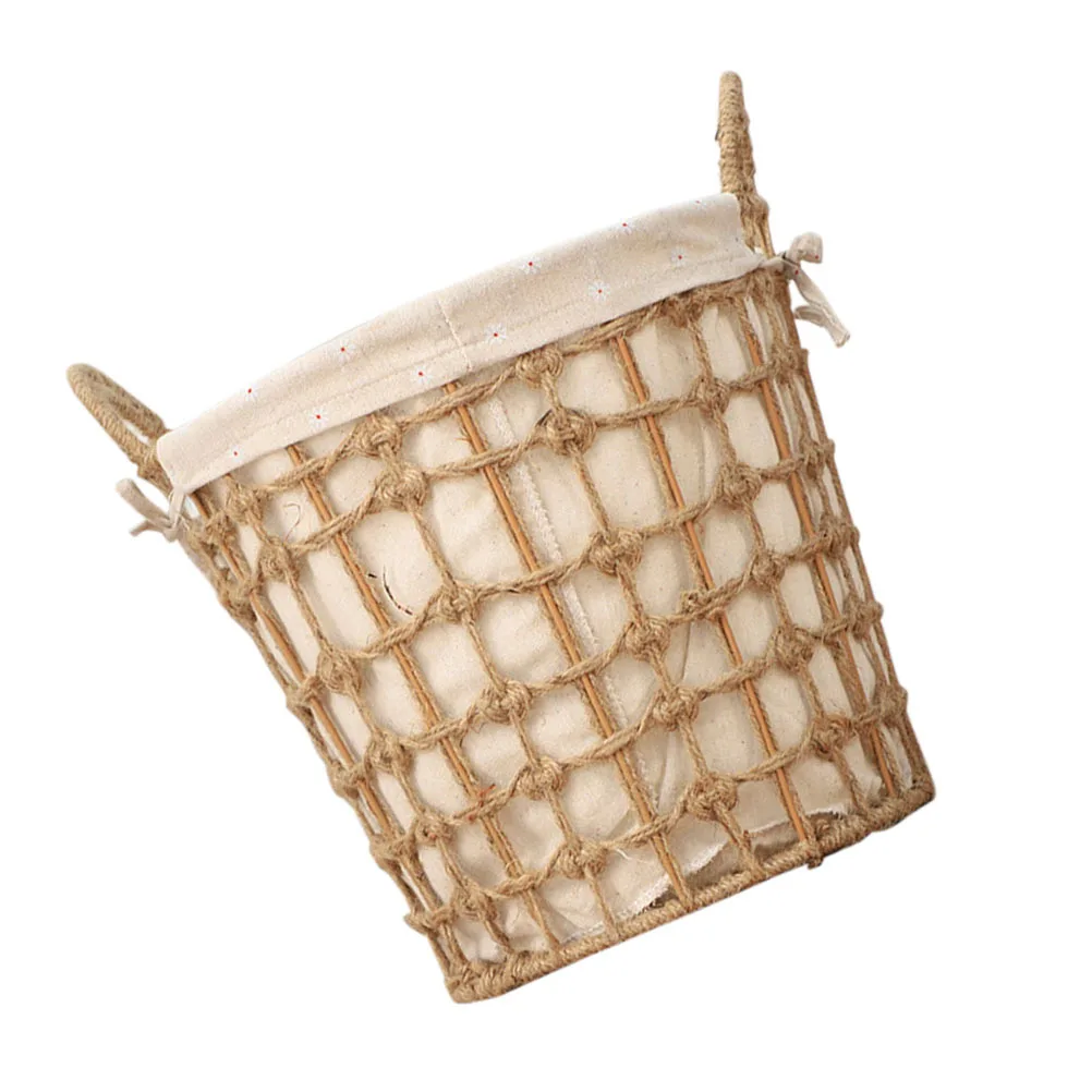 

Small Laundry Basket Storage Organizing Container Large Washing Wicker Hamper