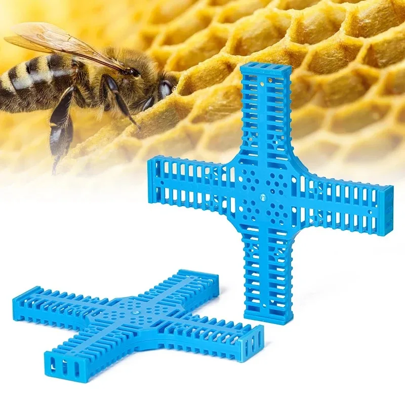 Beekeeping Equipment Cross-type Queen Bee Cages Queen Banking Cage Beekeeping Mailing Transport Box Push-pull Queen Caging Cage