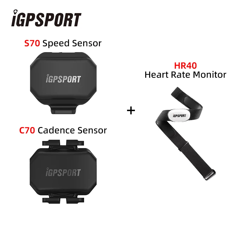 IGPSPORT IGS Speed Sensor Cadence Sensor HR40 Heart Rate Monitor  SPD70 CAD70 Computer Sensor Holder Bracket Bike Accessories