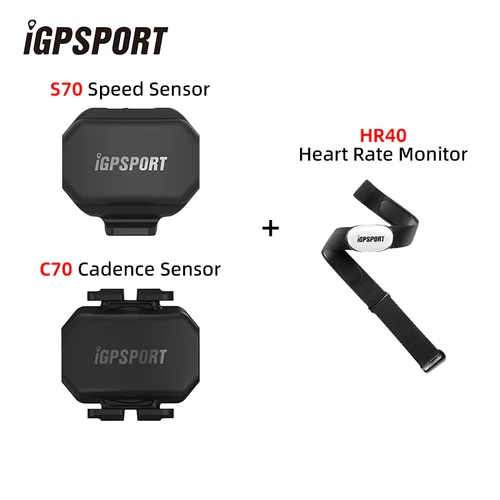 IGPSPORT IGS Sensor de velocidad Sensor de cadencia HR40 Monitor de ritmo cardíaco SPD70 CAD70 soporte de Sensor de ordenador accesorios de bicicleta