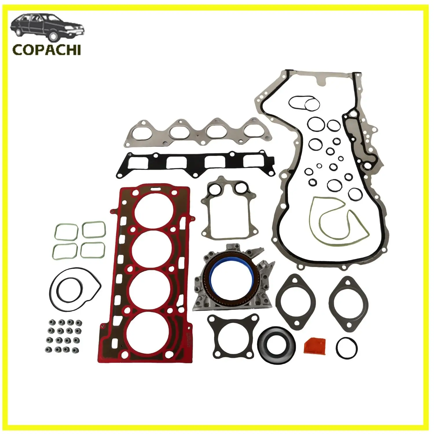 

1set Overhaul Cylinder Gasket Seal Kit 03C103383AH 03C109287G 03610317B 03C103383AE For VW AUDI 1.4T TFSI EA111 Turbo Engine