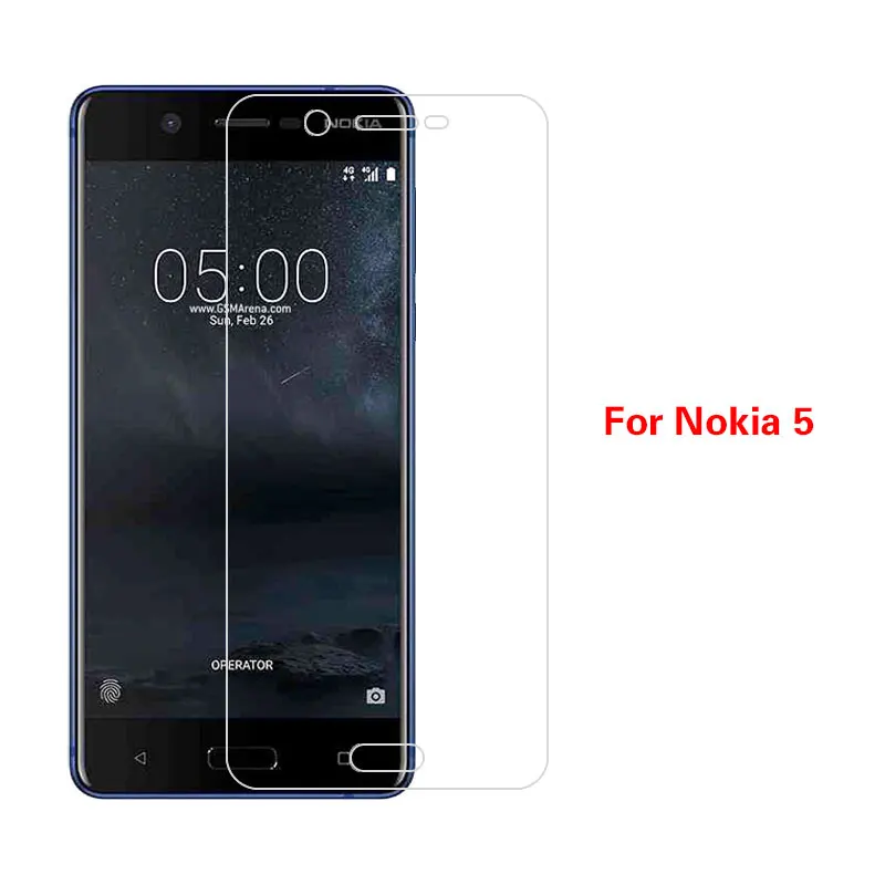 Front Tempered Glass Film For Nokia 2.1 640xl 950xl 1020 3 5 6 7 8 X6 6.1 Plus Screen Protector Clear Film With Cleaning Tools