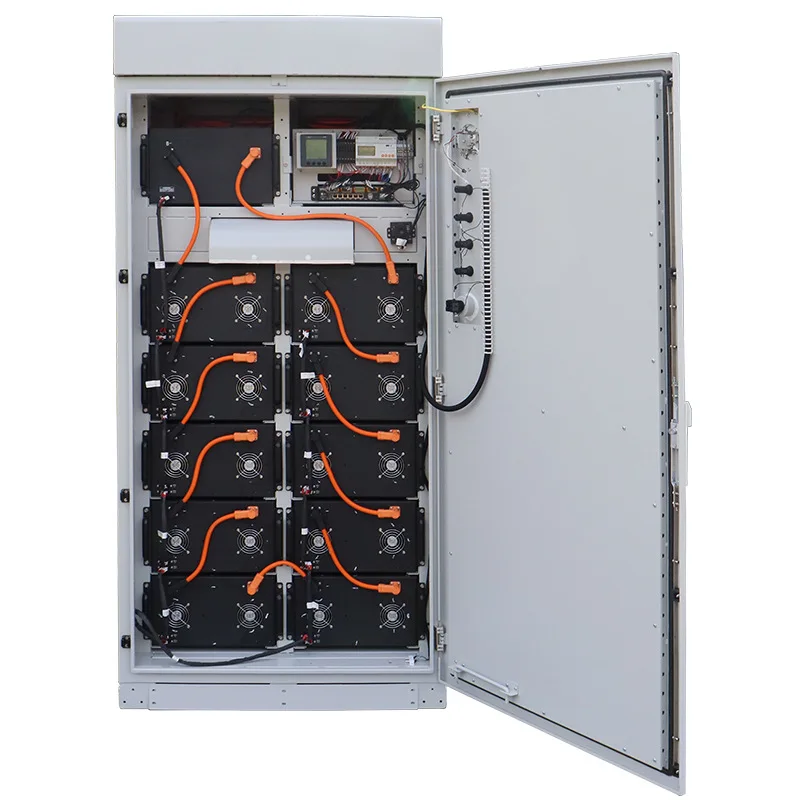 Gabinete de almacenamiento de batería de litio refrigerado por aire para exteriores, 107KWh, para sistema eficiente de almacenamiento de energía Industrial y comercial