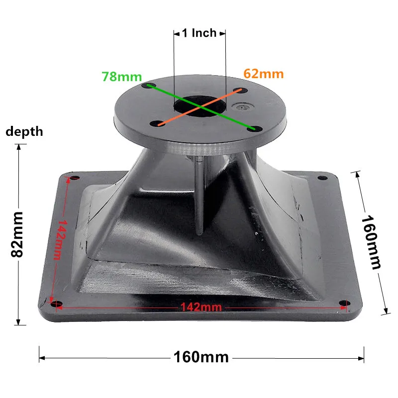 2PC DJ Speaker Tweeter Horn 1 Inch  Accessories Piezo For Public Address Professional Audio Home Theater Karaoke HiFi