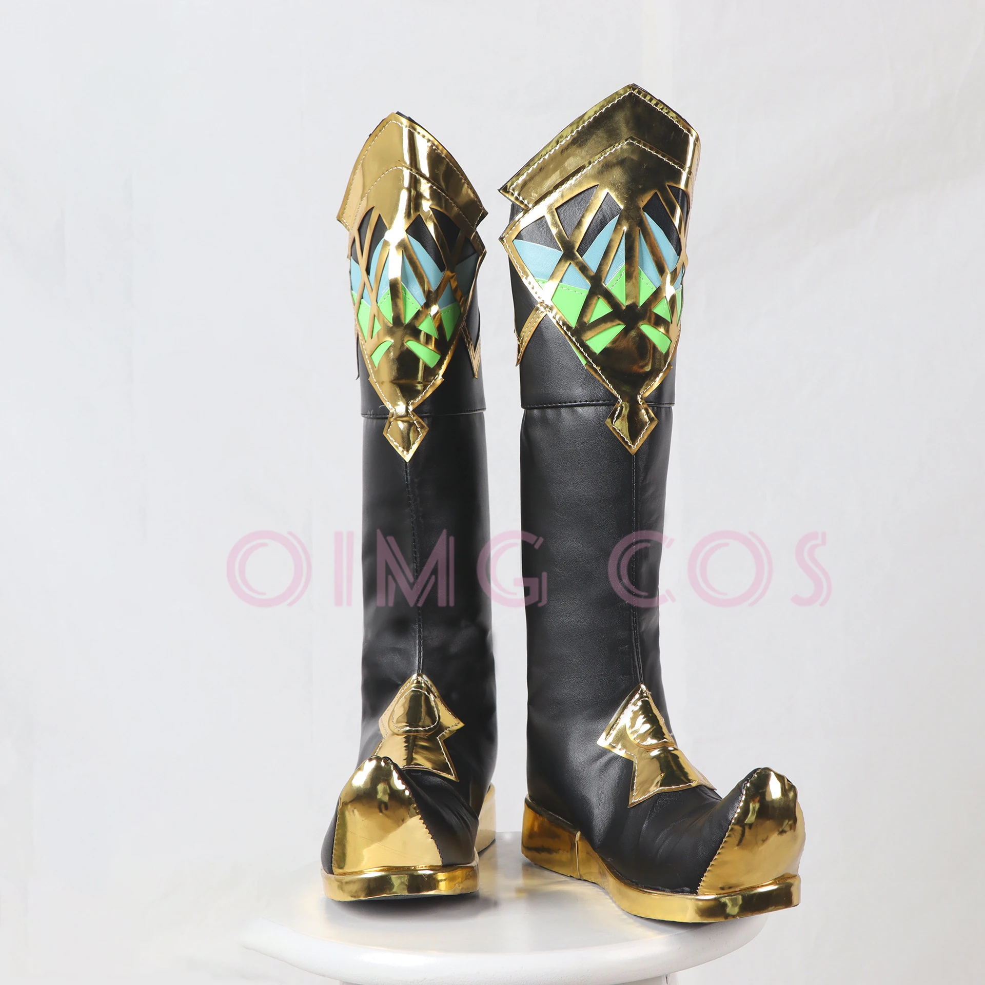 Zapatos de Cosplay de Alhaitham de impacto para hombres, estilo chino de Anime, juego de Halloween