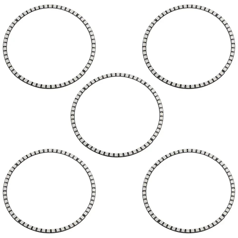 WS2812B 5050 RGB LED Ring 7/8/12/16/24/60 Bits Lamp Licht met geïntegreerde drivers WS2812 voor Arduino Raspberry Pi