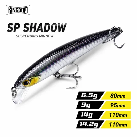 Воблеры KINGDOM SP Shadow 6.5г, 9г, 14г, 14.2г для рыбалки — детальный вид товара
