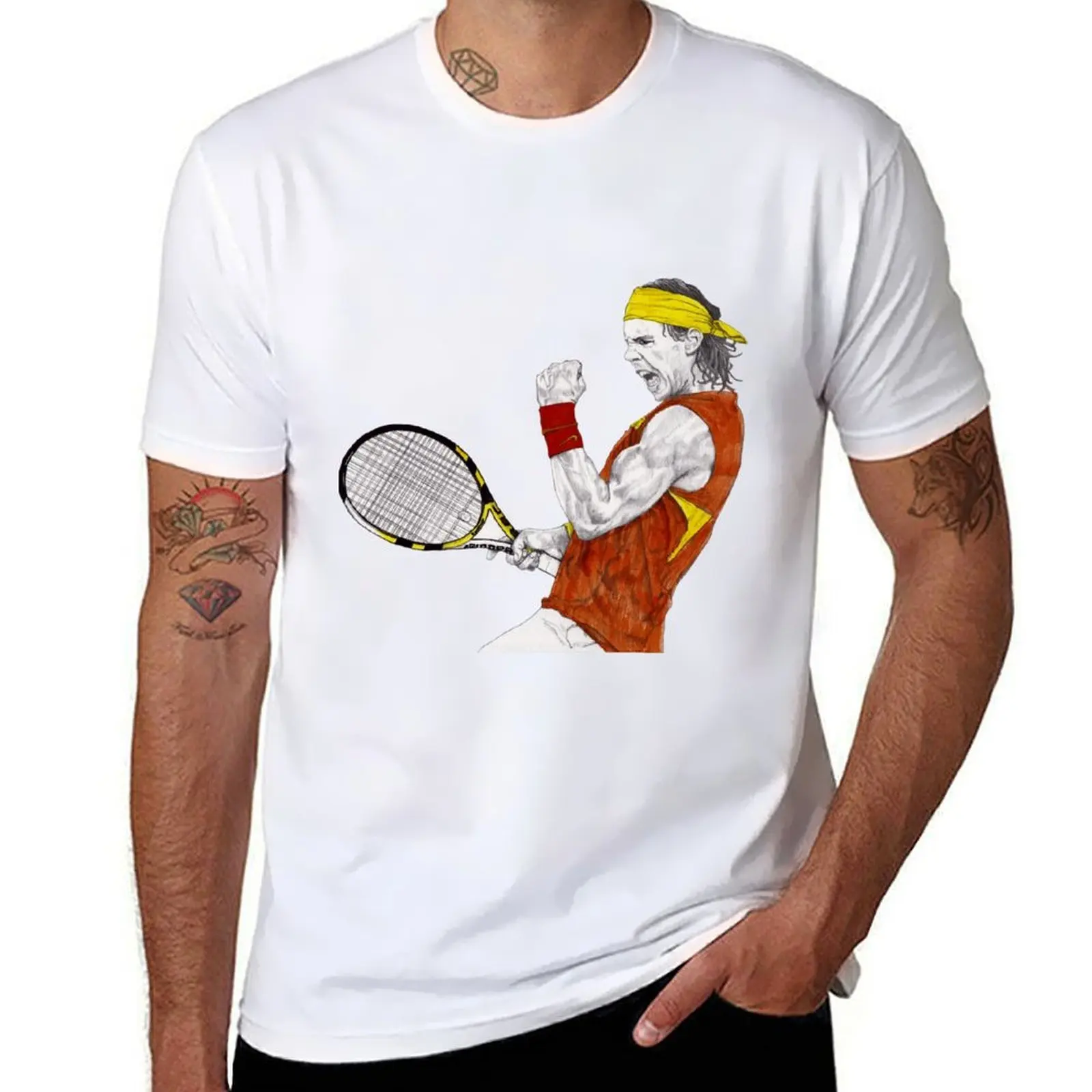 

Tennis Nadal T-Shirt anime t shirts for man man graphic t shirt T-Shirt