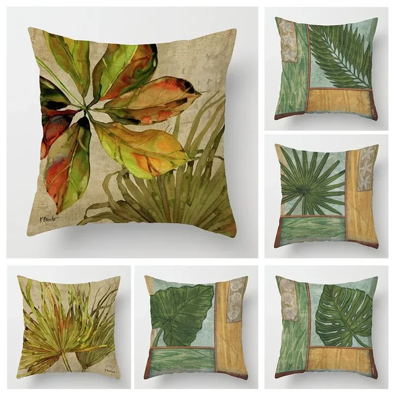 

Autumn Home Decoration Throwing Pillow Case Sofa Cushion Cover 45x45cm 45 * 45 50x50 40x40 Ocean Elements Living Room Aesthetics