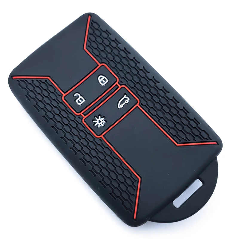 جديد سيليكون حافظة مفاتيح السيارة غطاء التحكم عن بعد فوب لرينو كابتور كوليوس كادجار أركانا ميجان داسيا داستر سانديرو ستيبواي