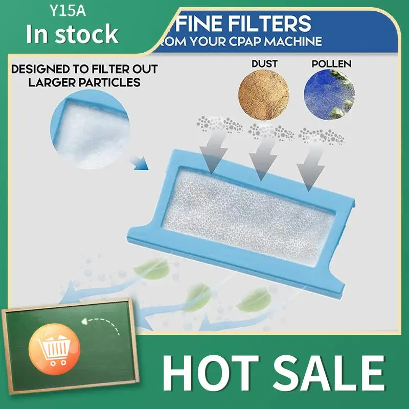 

Y15A Filter Kits For Respironics For Dreamstation Include 16 Reusable Filters & 48 Disposable Ultra-Fine Filters