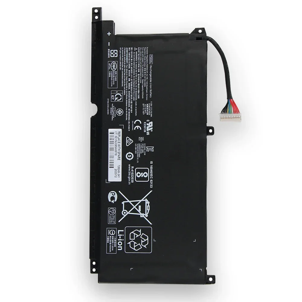 Replace Battery PG03XL For HP TPN-C141 TPN-Q241 TPN-Q229 DK0131TX Shadow Elf 5/6 15-DK Quality Batteries With Tool