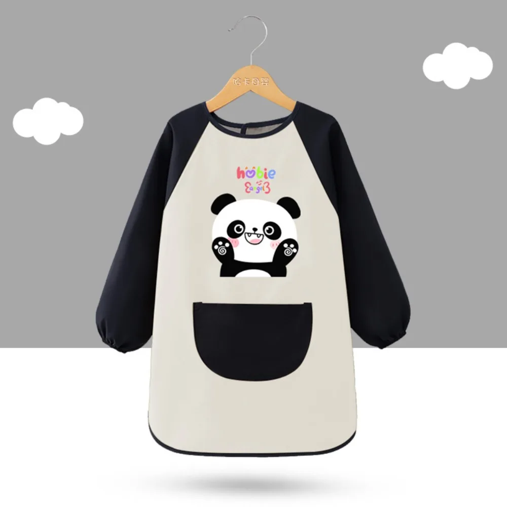 Geschenke Polyester Kinder-Malschürze Langärmelige Cosplay-Kostüm Kochschürze Wasserdichte Backschürze
