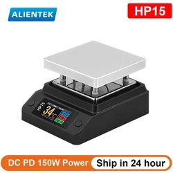 ALIENTEK HP15 Mini Hot Plate Preheater SMD Heating Plate PD DC 150W Power PCB Board Soldering Stations Repair Tool