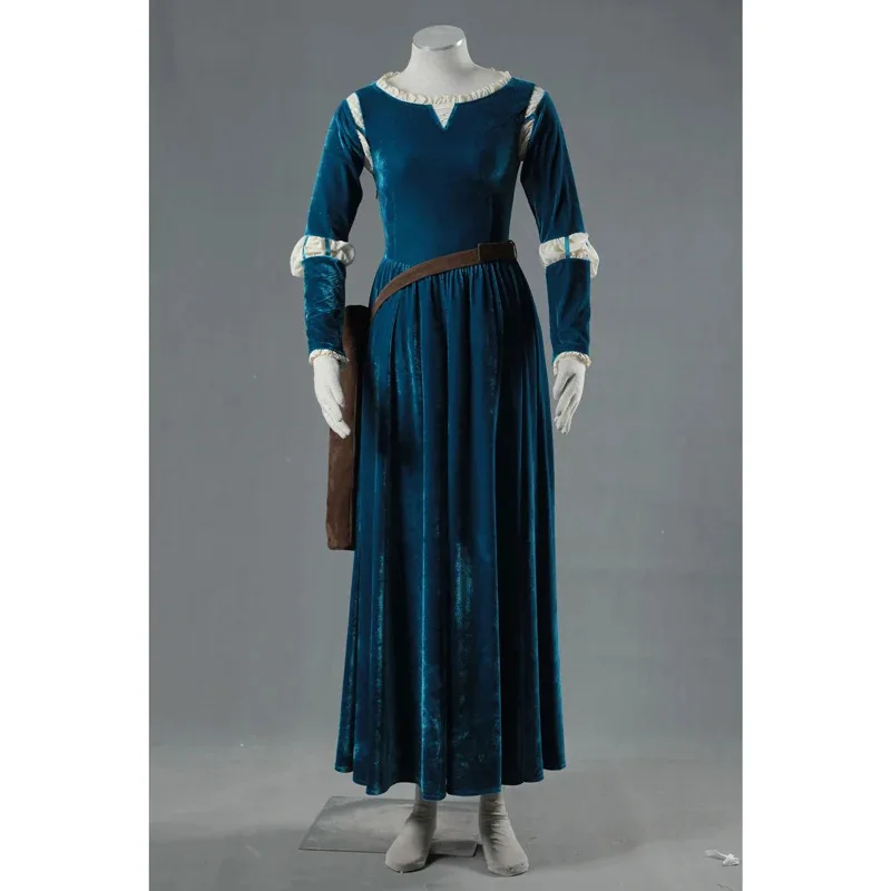 

Sky06 DAZCOS Merida Cosplay Costume Princess Women Female Adult Dress Halloween Party Long Outfit Carnival Long Outfit Sta66liU&