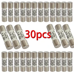 10/20/30/50/100pcs Solar Fuse 1000V 30A Fuse DC 10*38MM 1-32A PV Solar Fuse Metal Alloys for Solar Power System Protection