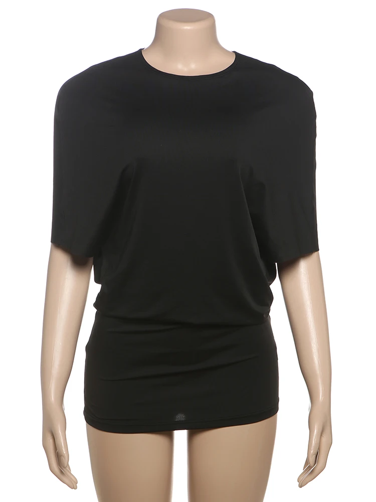 Weird Puss Sexy Backless Mini Dress Women Y2K Solid Trend Style o-Neck Half Sleeve Spicy Girls Street Fashion Skinny Outfits