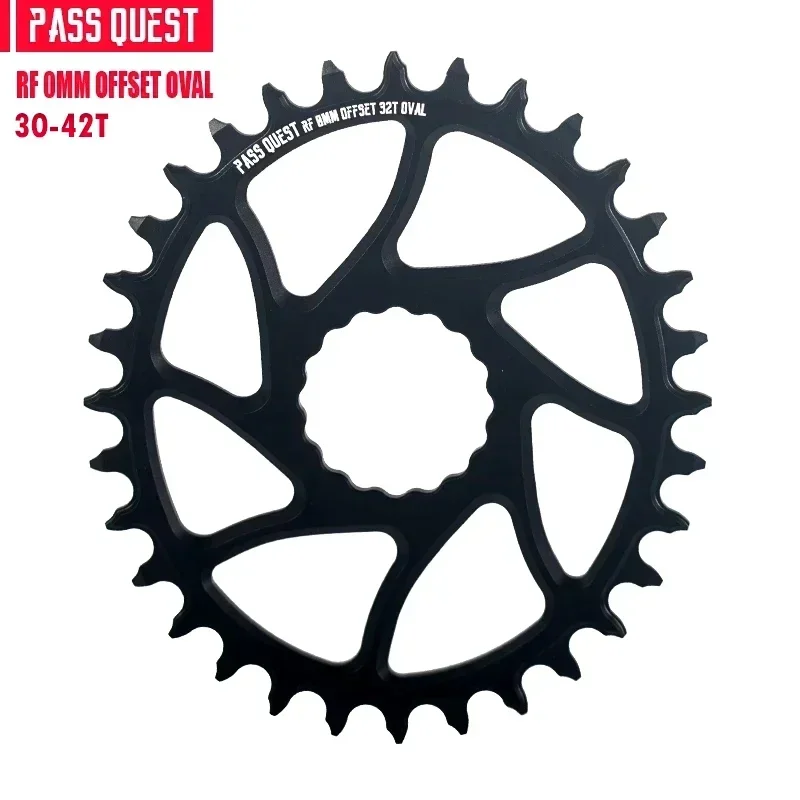 PASS QUEST 0mm Offset Bicycle Chainring Width Narrow Direct Mount ChainWheel 30T-48T for RACEFACE Series Crank