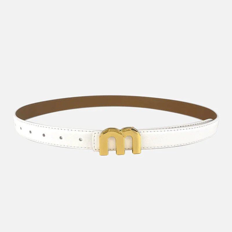 2025 neue Luxus Vintage Designer Marke 25mm Gürtel frauen Hohe Qualität Frauen Leder Gürtel Strap für Jeans Bund – Detail 11